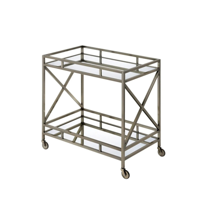 Kristensen - Serving Cart - Antique Gold by HouseOfZazla
