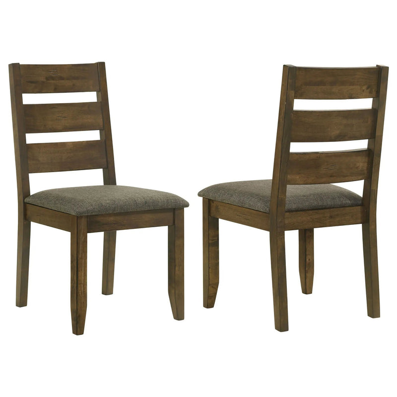 Ladderback Dining Chair (Set of 2) - Brown by HouseOfZazla
