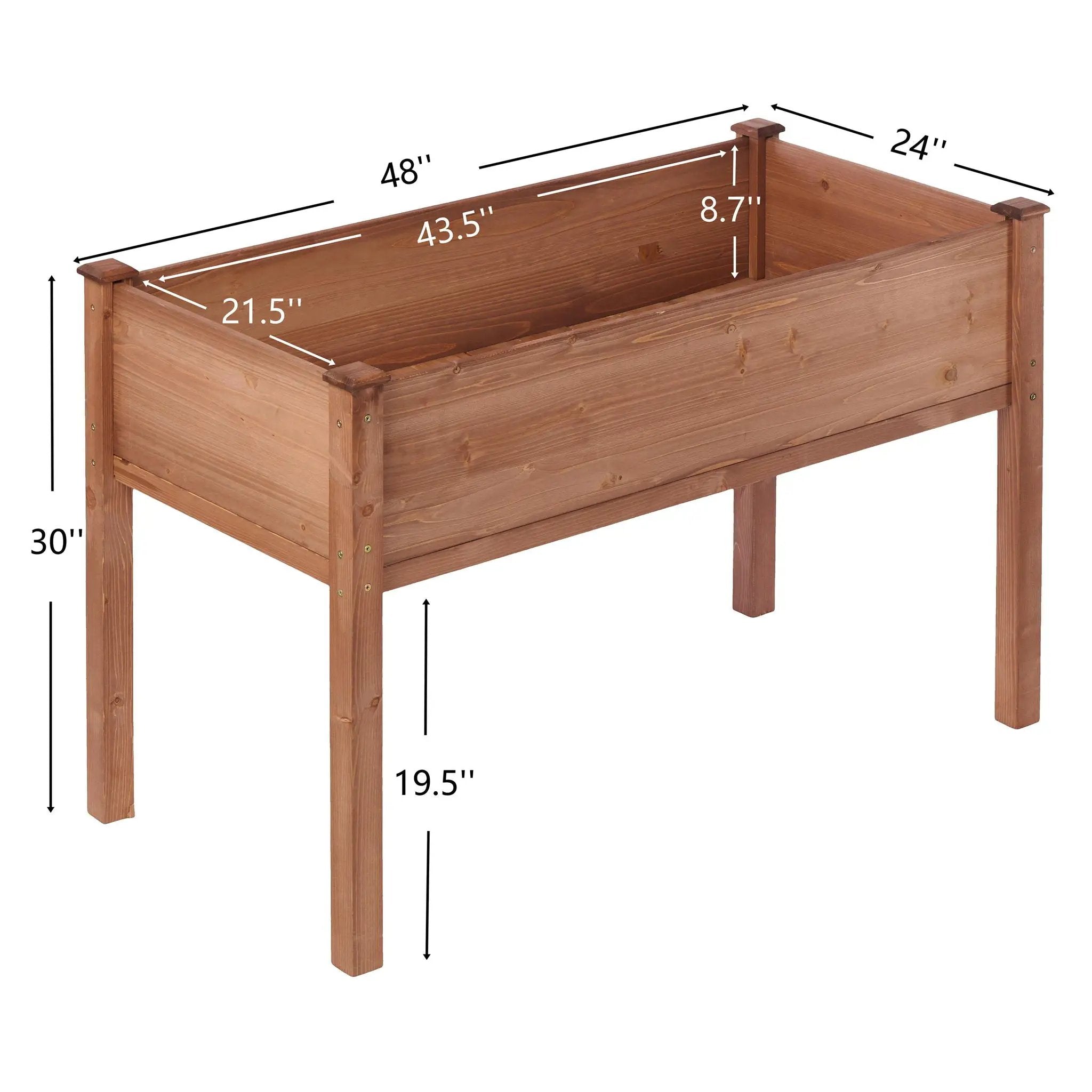 Elevated Raised Garden Bed For Outdoor by HouseOfZazla