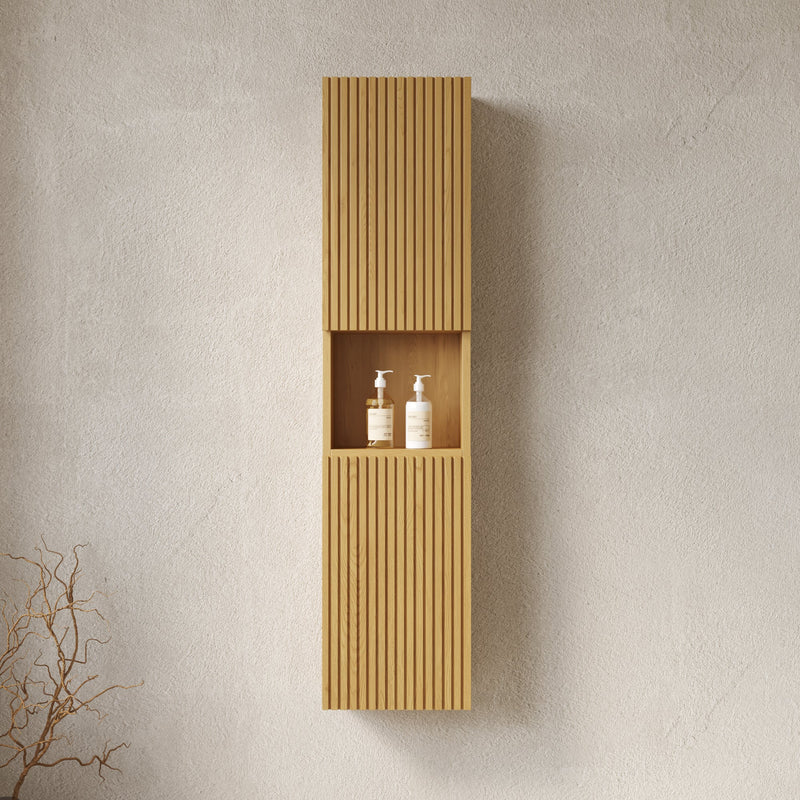 Mitch 59" Tall Bathroom Wall Mounted Cabinet by HouseOfZazla