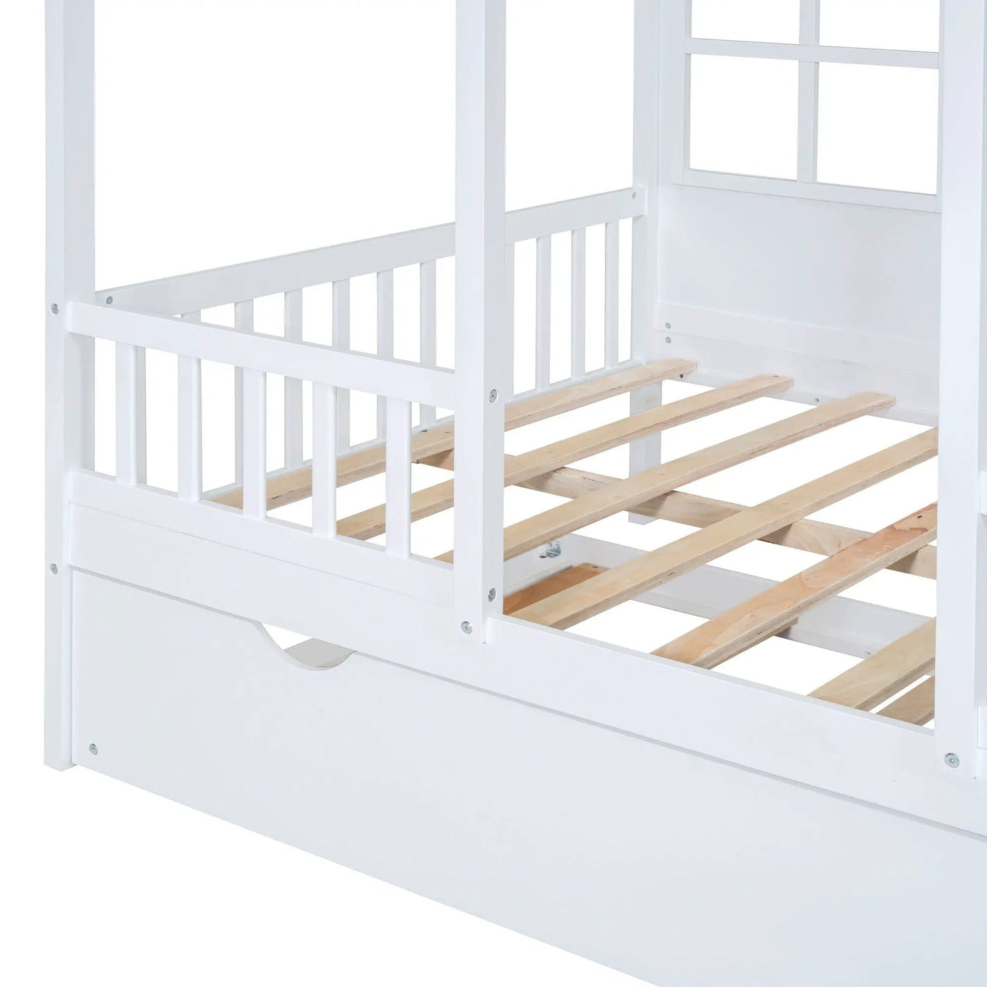 House Bed With Twin Size Trundle, Daybed by HouseOfZazla
