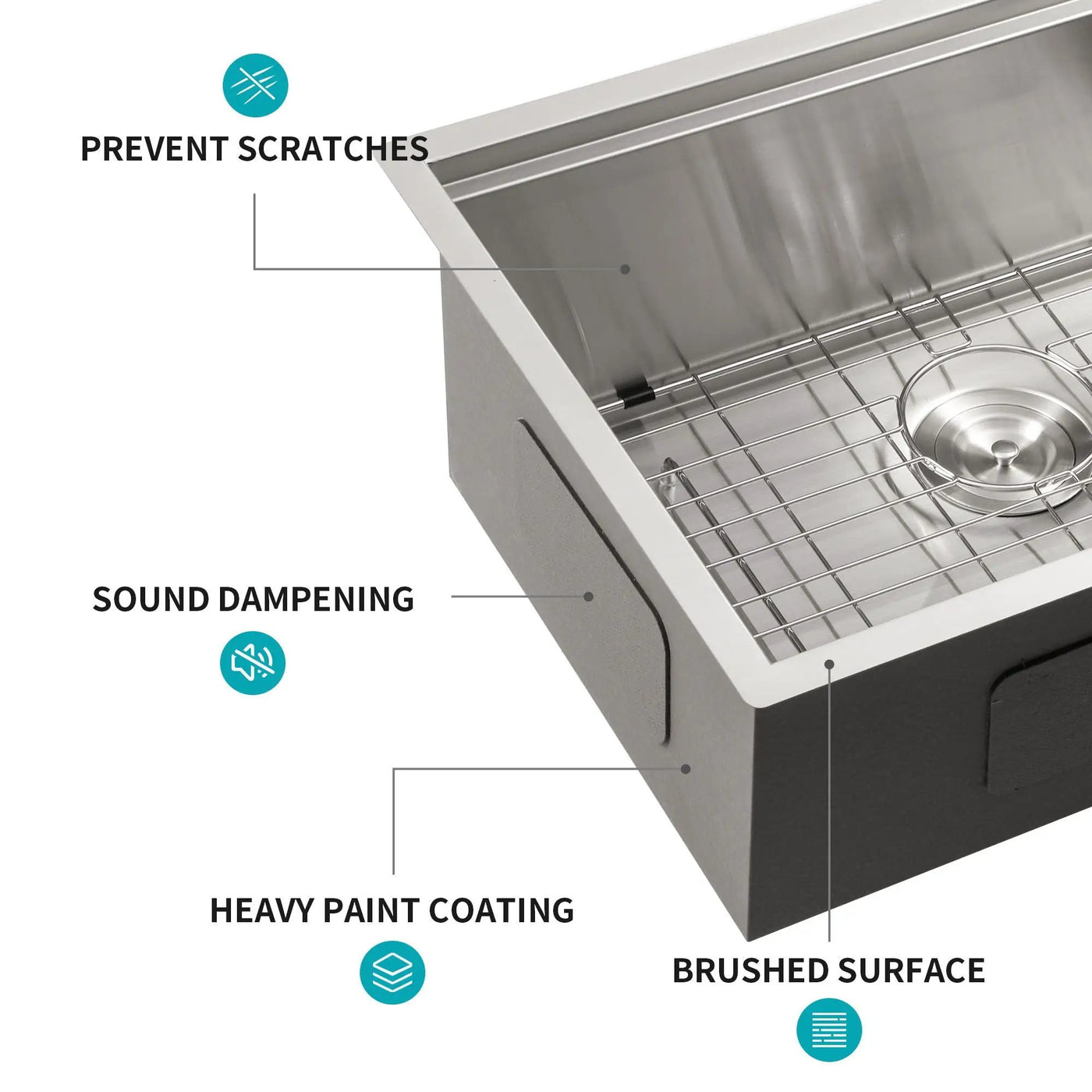 Laundry Workstation Undermount Utility Sink, Deep Single Bowl by HouseOfZazla
