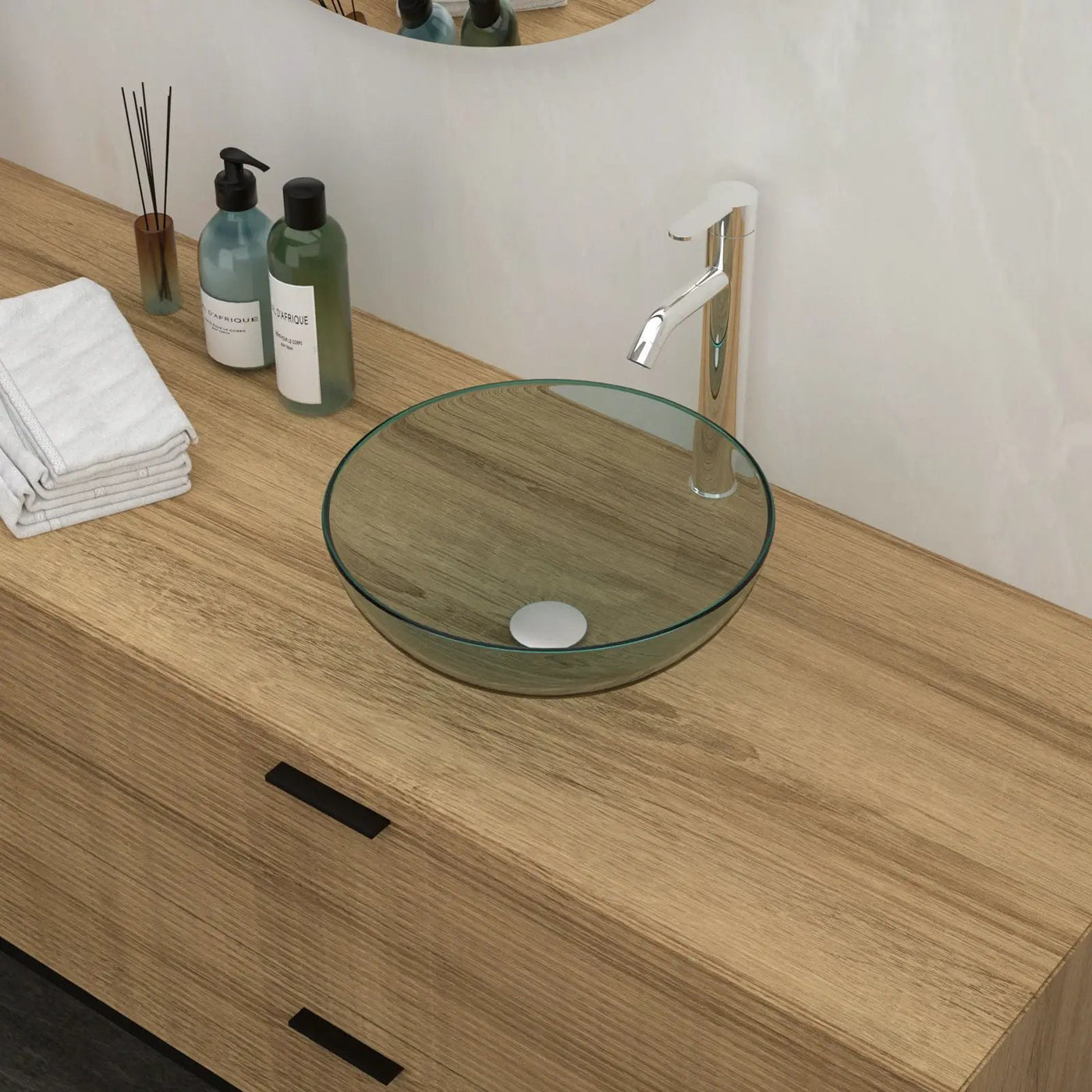 Vessel Sink With Faucet And Pop-Up Drain by HouseOfZazla