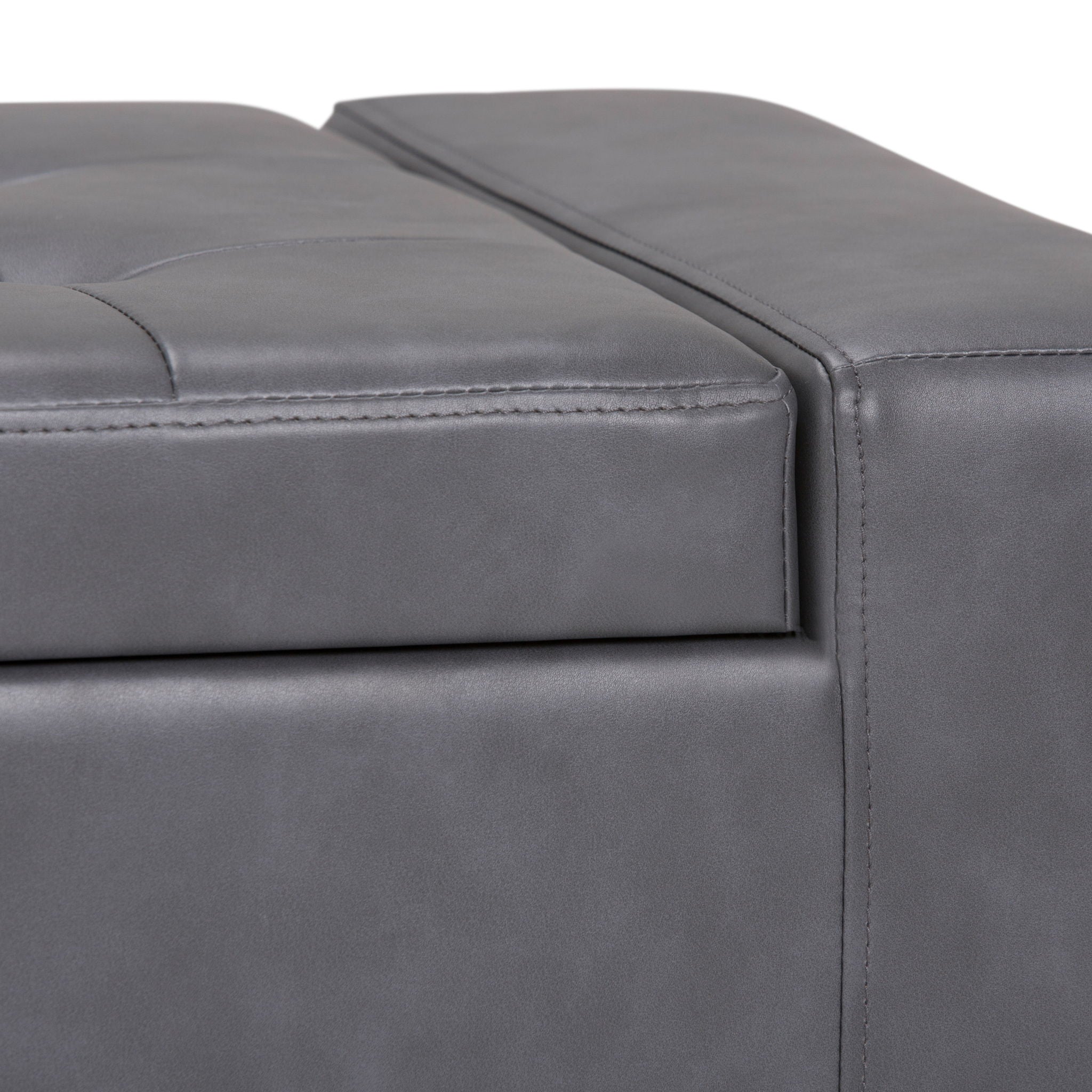 Laredo - Contemporary Large Storage Ottoman by HouseOfZazla