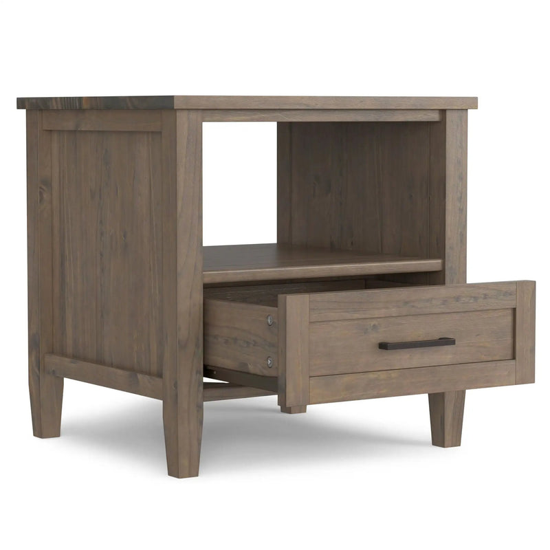 Ela - End Table - Brown by HouseOfZazla