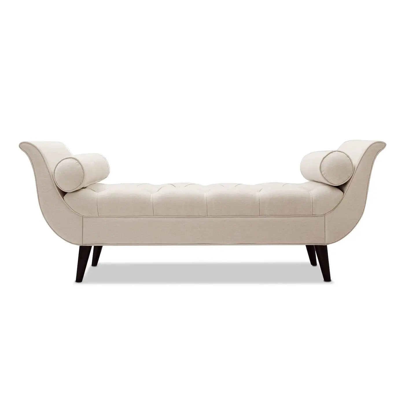 Alma - Tufted Flared Arm Entryway Bench by HouseOfZazla