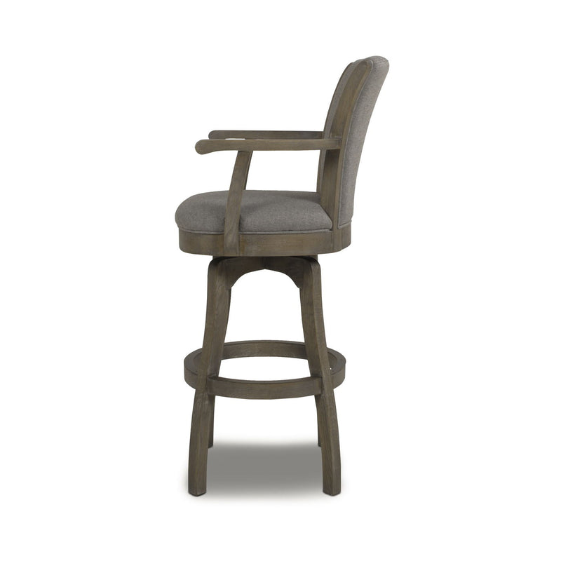 Williams - Swivel Bar Stool With Armrests by HouseOfZazla