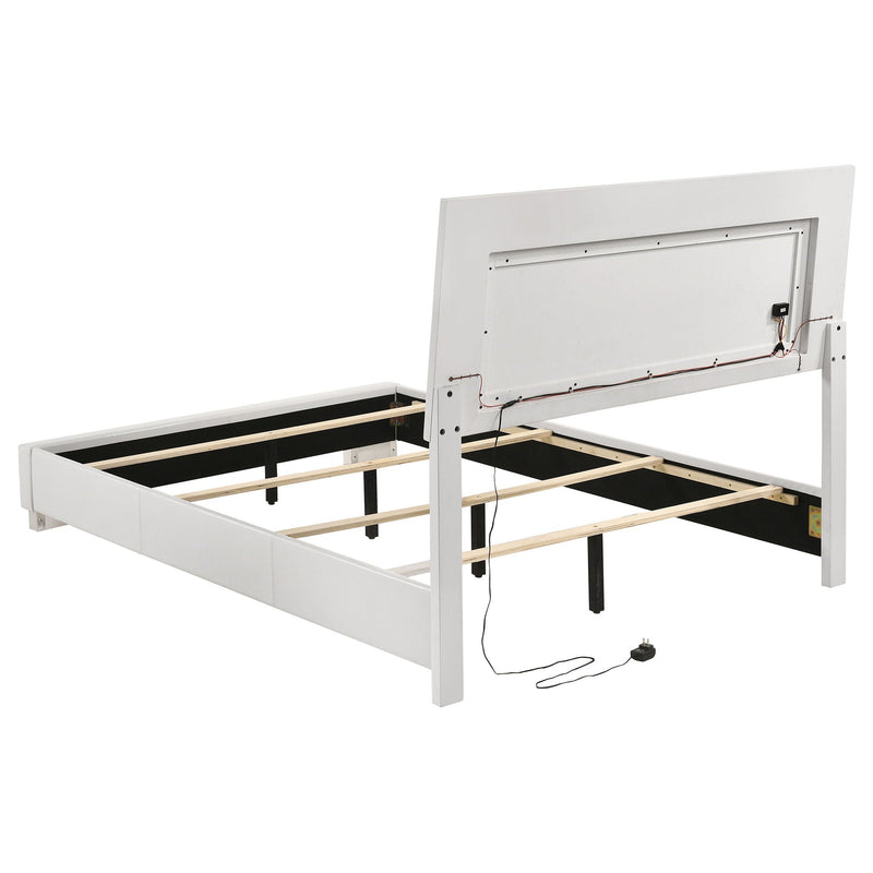 Felicity - LED Panel Bed With Built In Lighting by HouseOfZazla
