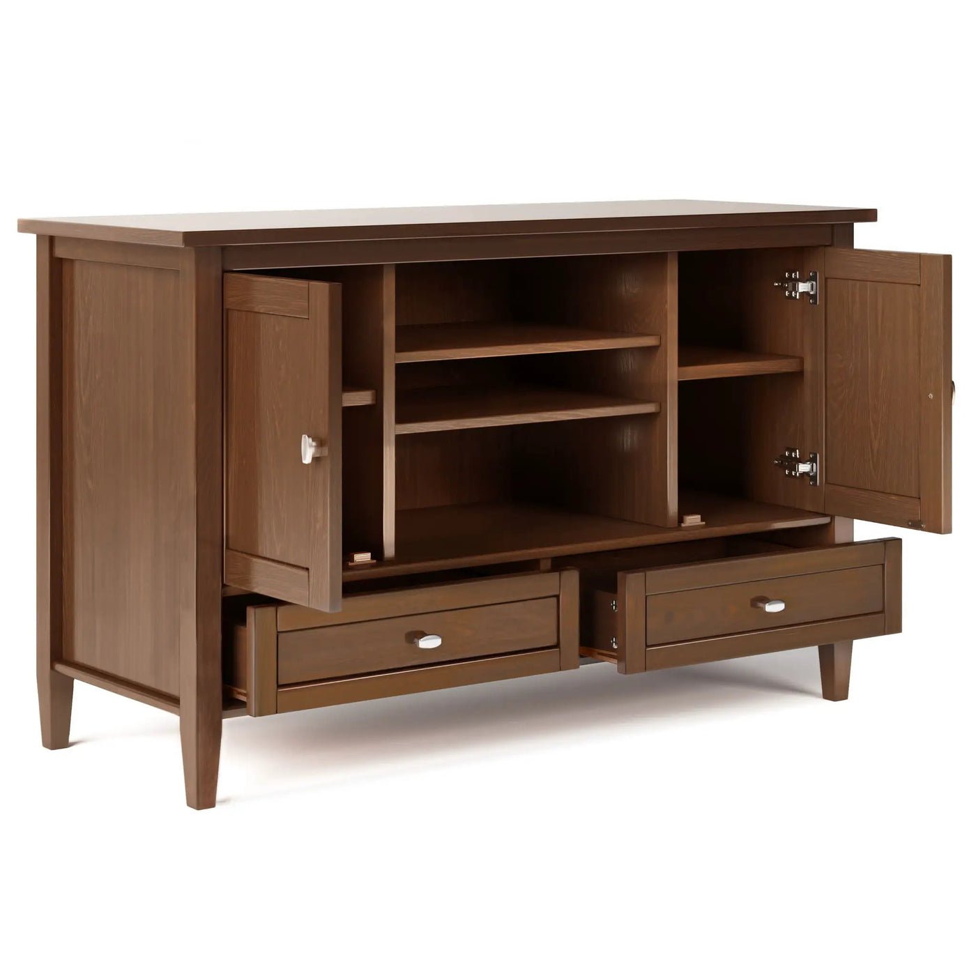 Warm Shaker - Transitional Style TV Media Stand by Unique Piece Furniture