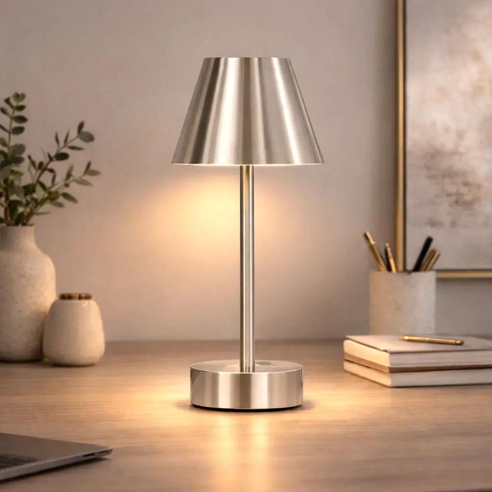 Elegance Rechargeable LED Table Lamp LED Touch Switch by HouseOfZazla