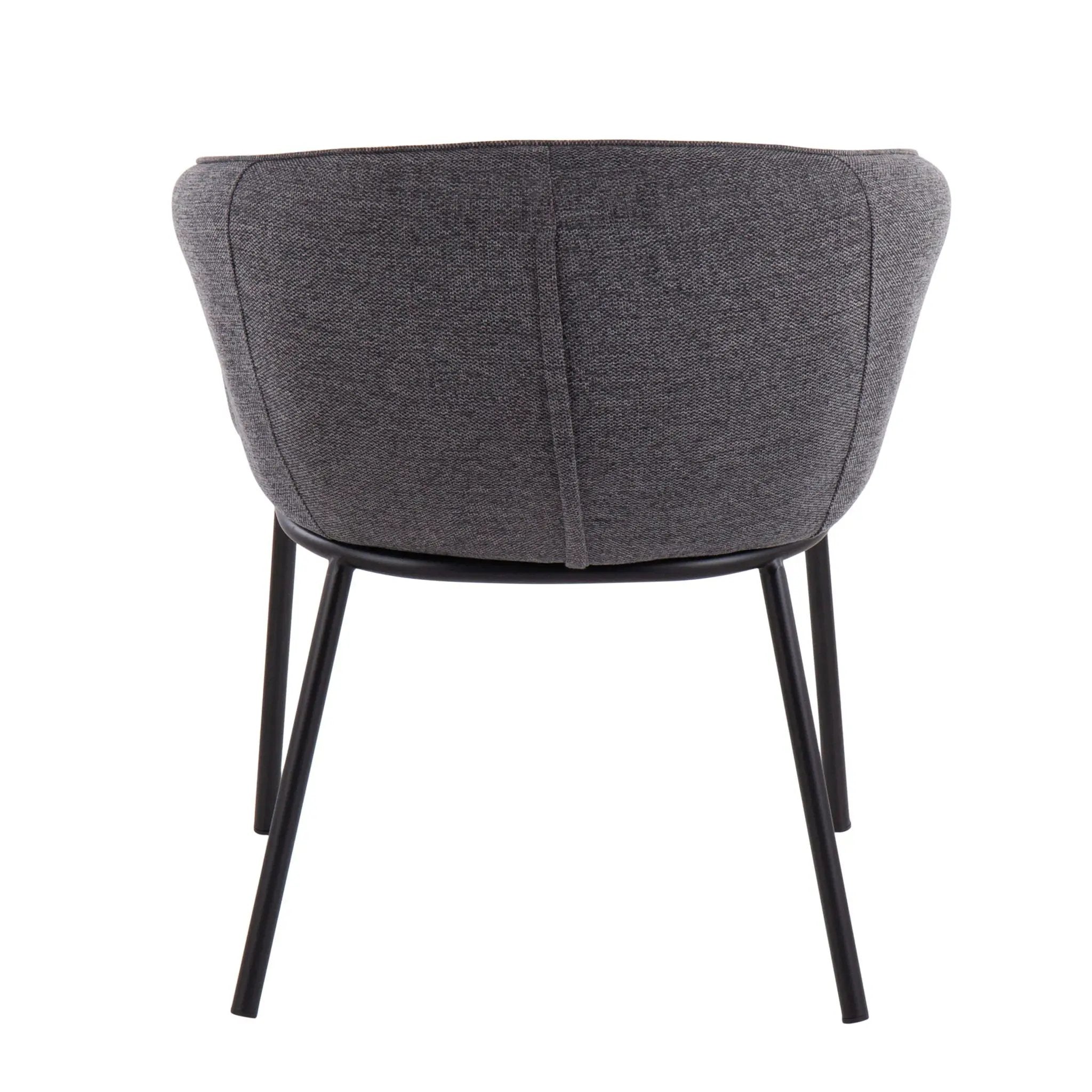 Ashland - Contemporary Chair - Black / Charcoal by Unique Piece Furniture