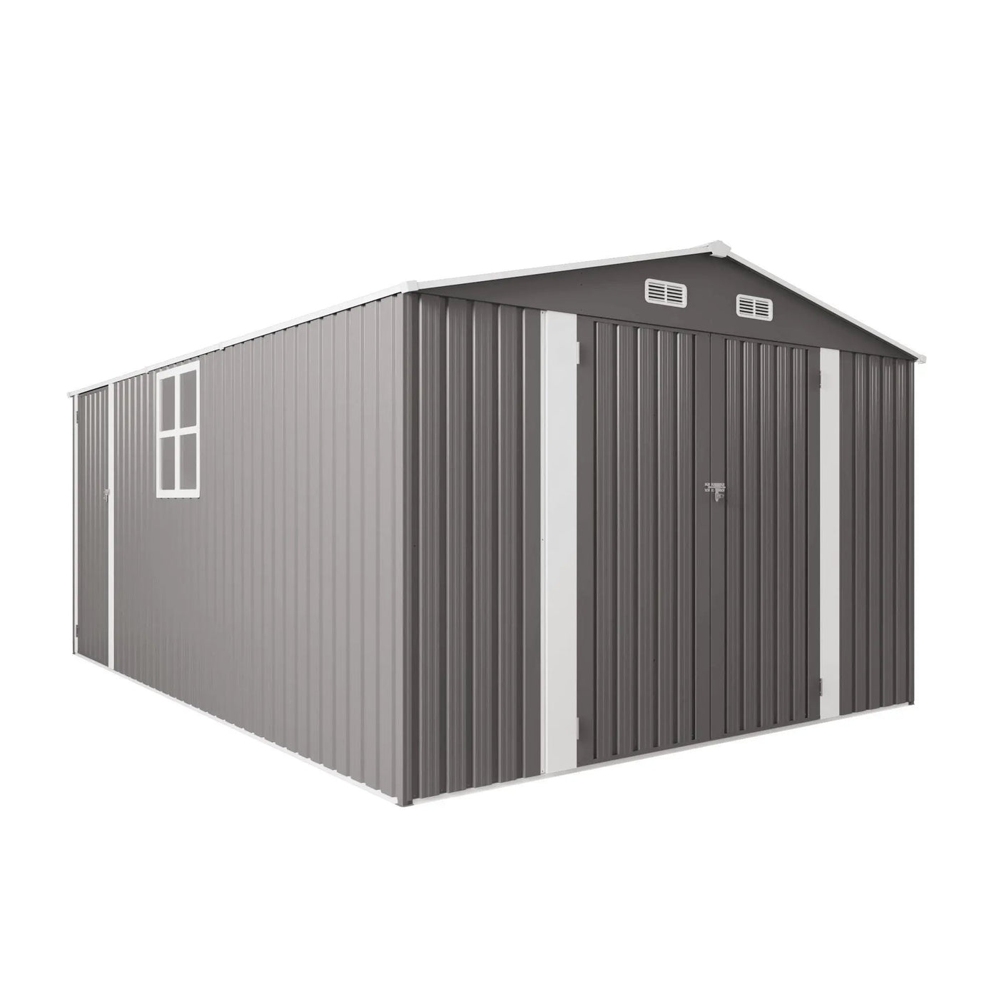 Outdoor Storage Shed With Lockable Doors by HouseOfZazla