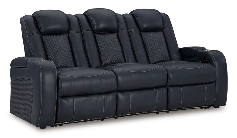 Fyne-dyme - Power Reclining Sofa With Adj Headrest by Unique Piece Furniture