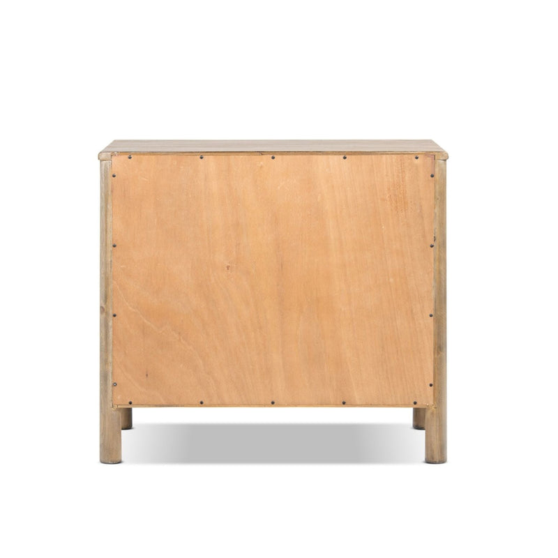 Nolan - 2 Door Accent Cabinet - Antique Brown by HouseOfZazla