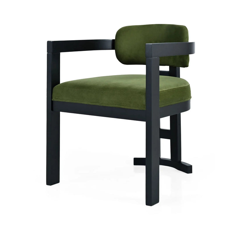 Stylish Indoor Upholstered Wood Dining Chair Set of 2 by HouseOfZazla
