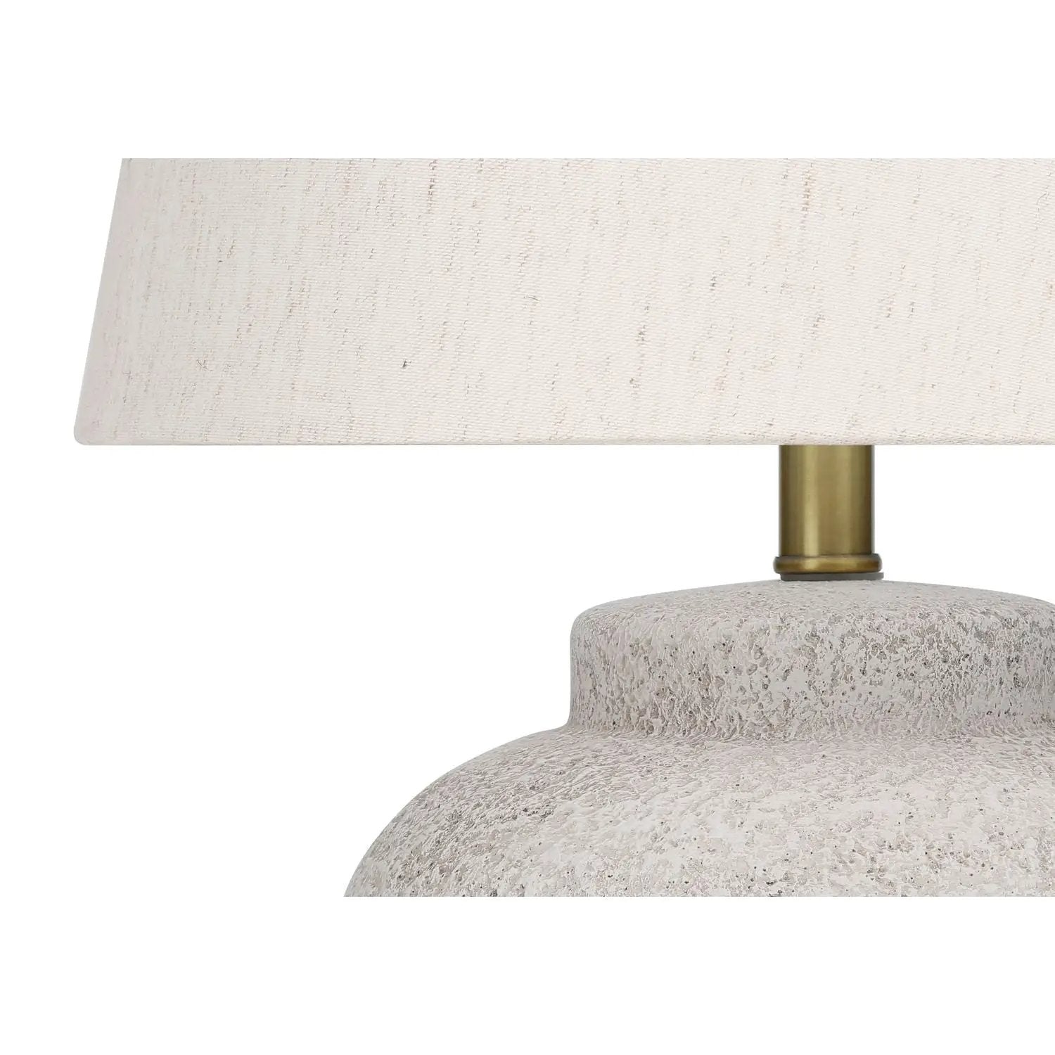 Lighting, Table Lamp, Concrete, Modern - Cream by Unique Piece Furniture