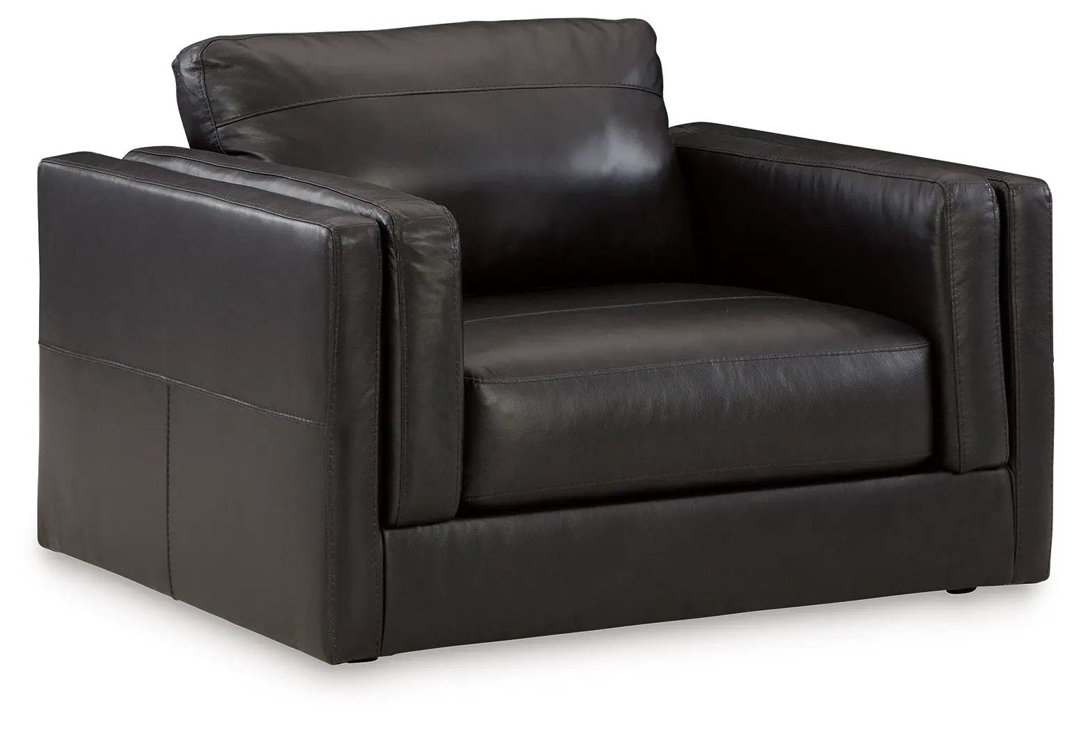 Amiata - Chair And A Half - Onyx by Unique Piece Furniture