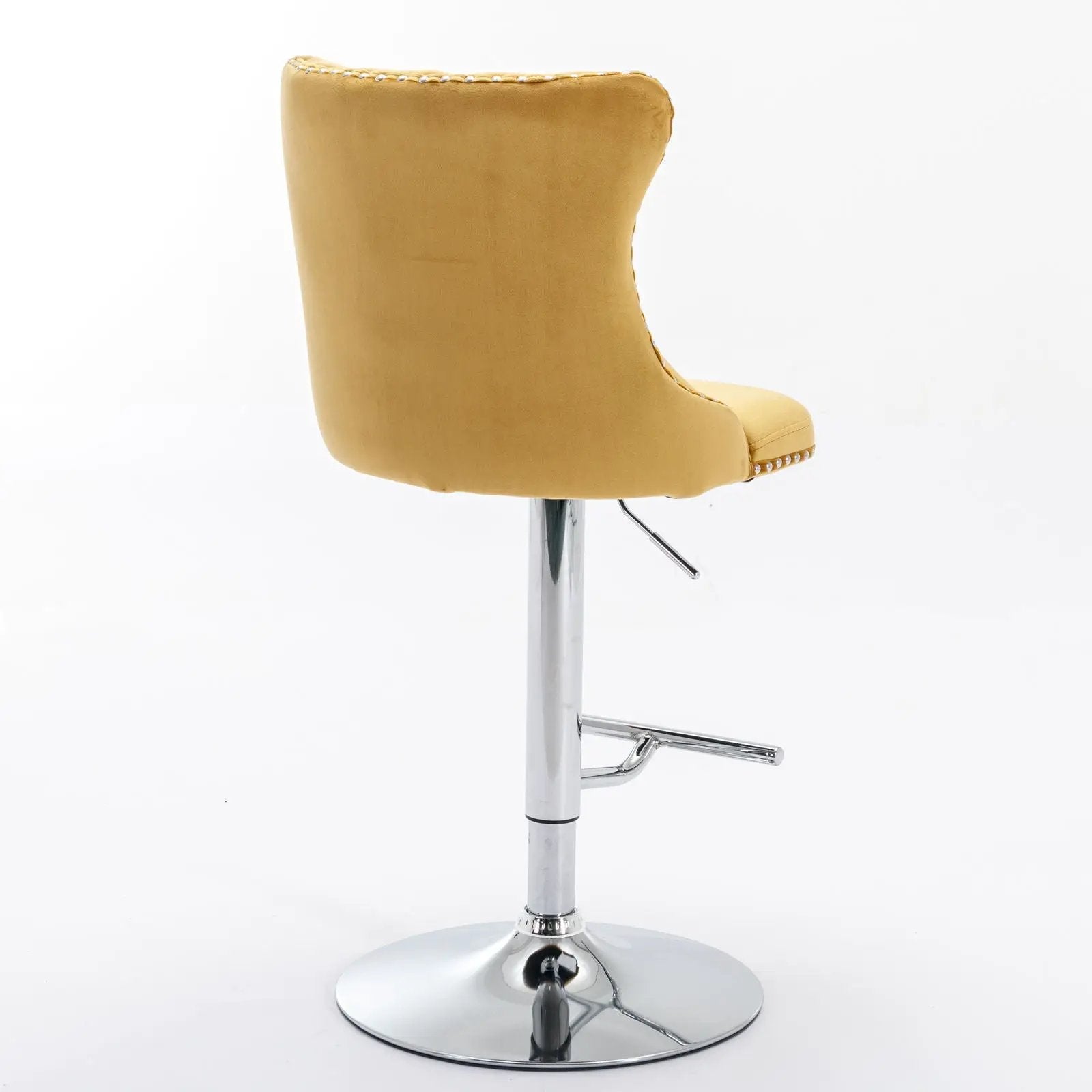 Swivel Adjustable Height Barstools Set of 2 by HouseOfZazla