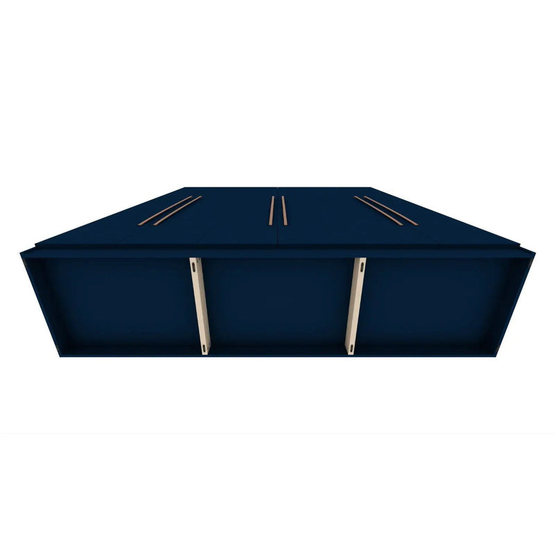 Gramercy - Free Standing Wardrobe Closet With Drawers And Shelves by HouseOfZazla