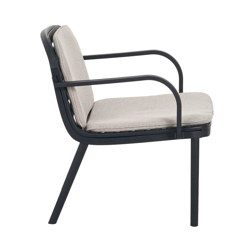 Luna Outdoor Patio 3 Pieces Chat Set by HouseOfZazla