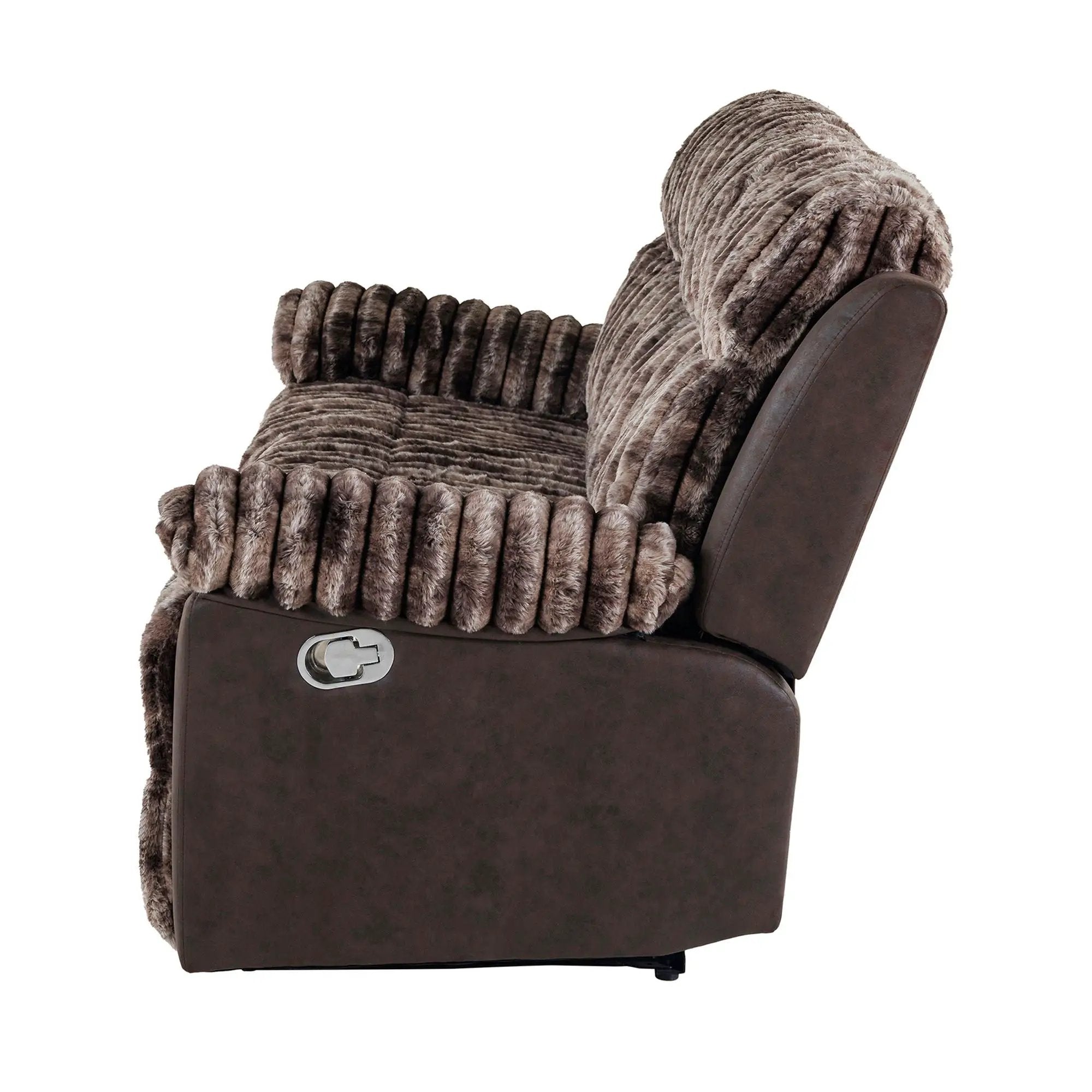 Brenda - Sofa With Manual Recline Function by Unique Piece Furniture