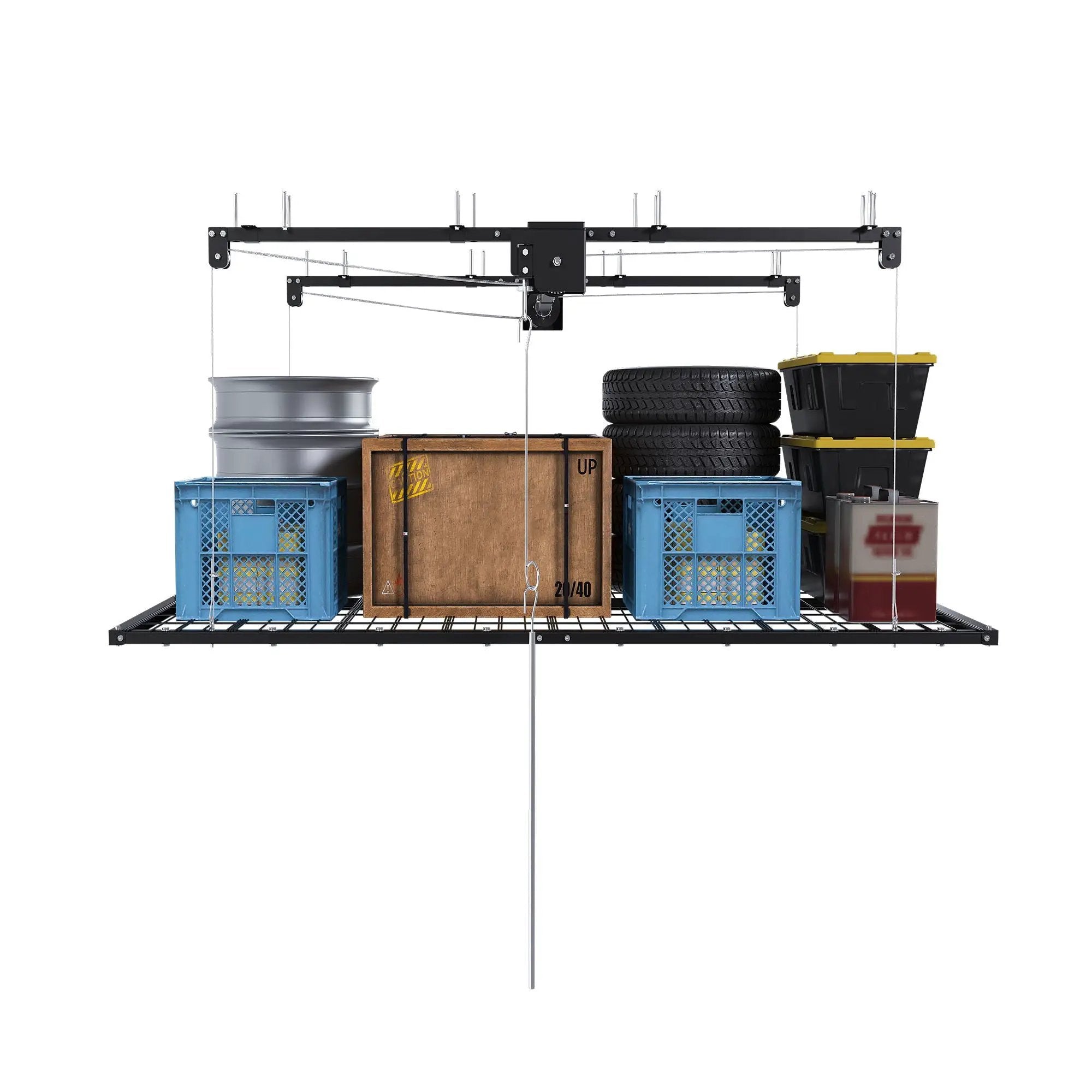 Overhead Garage Storage Rack by HouseOfZazla