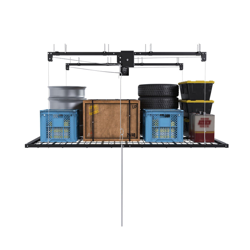 Overhead Garage Storage Rack by HouseOfZazla