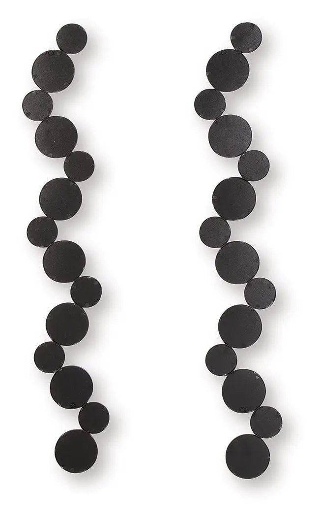 Vinler - Accent Mirror Set (Set of 2) - Black by Unique Piece Furniture