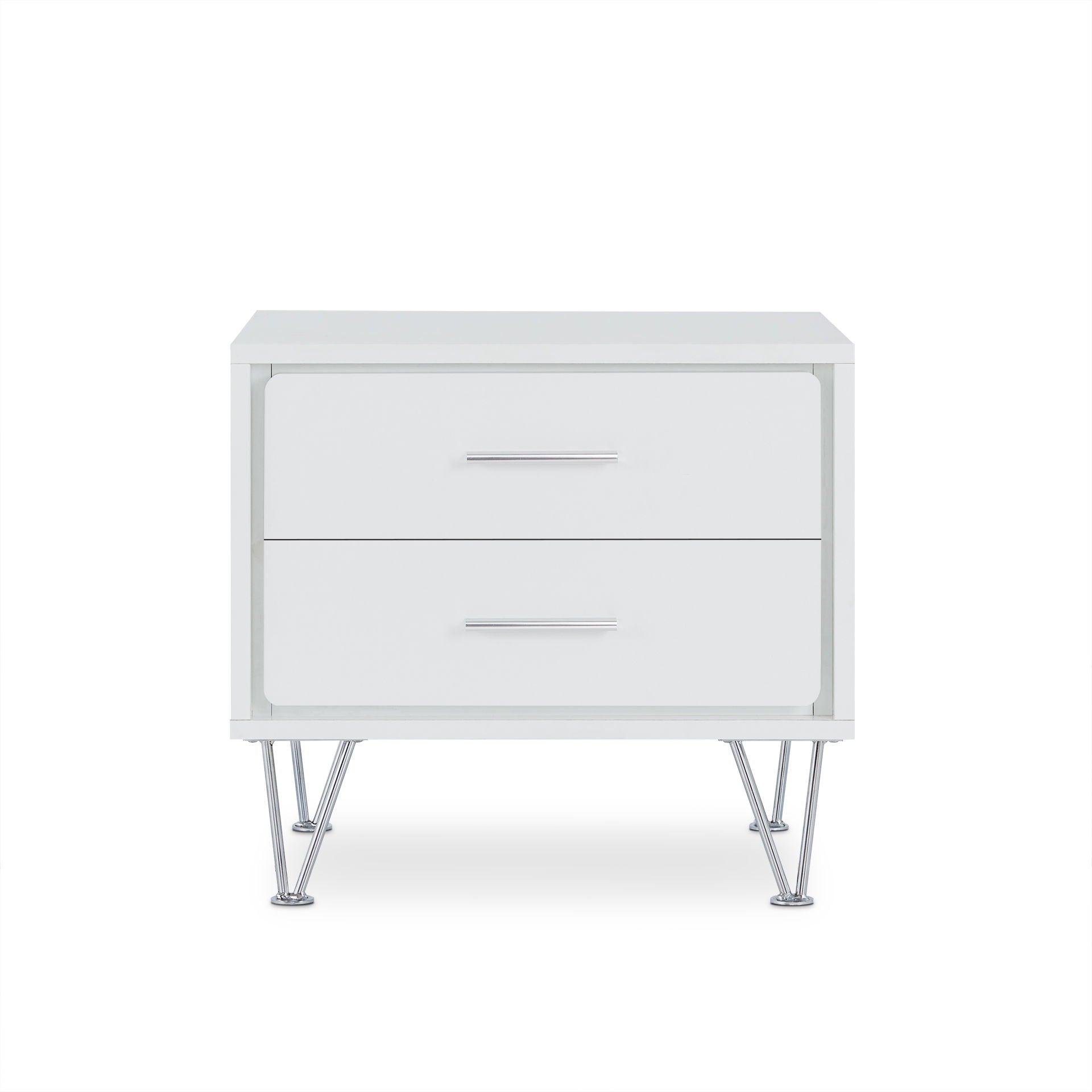 Deoss - Accent Table - White by HouseOfZazla