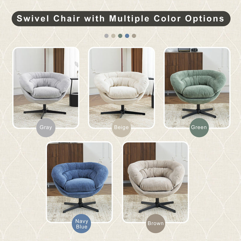 Modern Office Chair With 360 Degree Swivel by HouseOfZazla