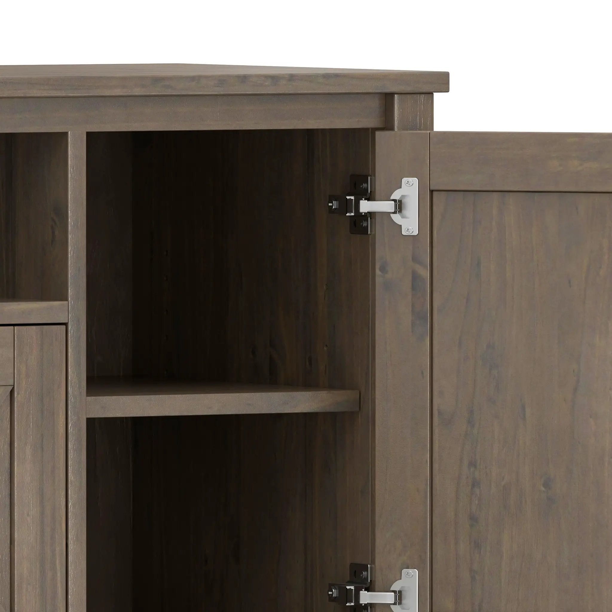 Ela - TV Media Stand - Smoky Brown by Unique Piece Furniture