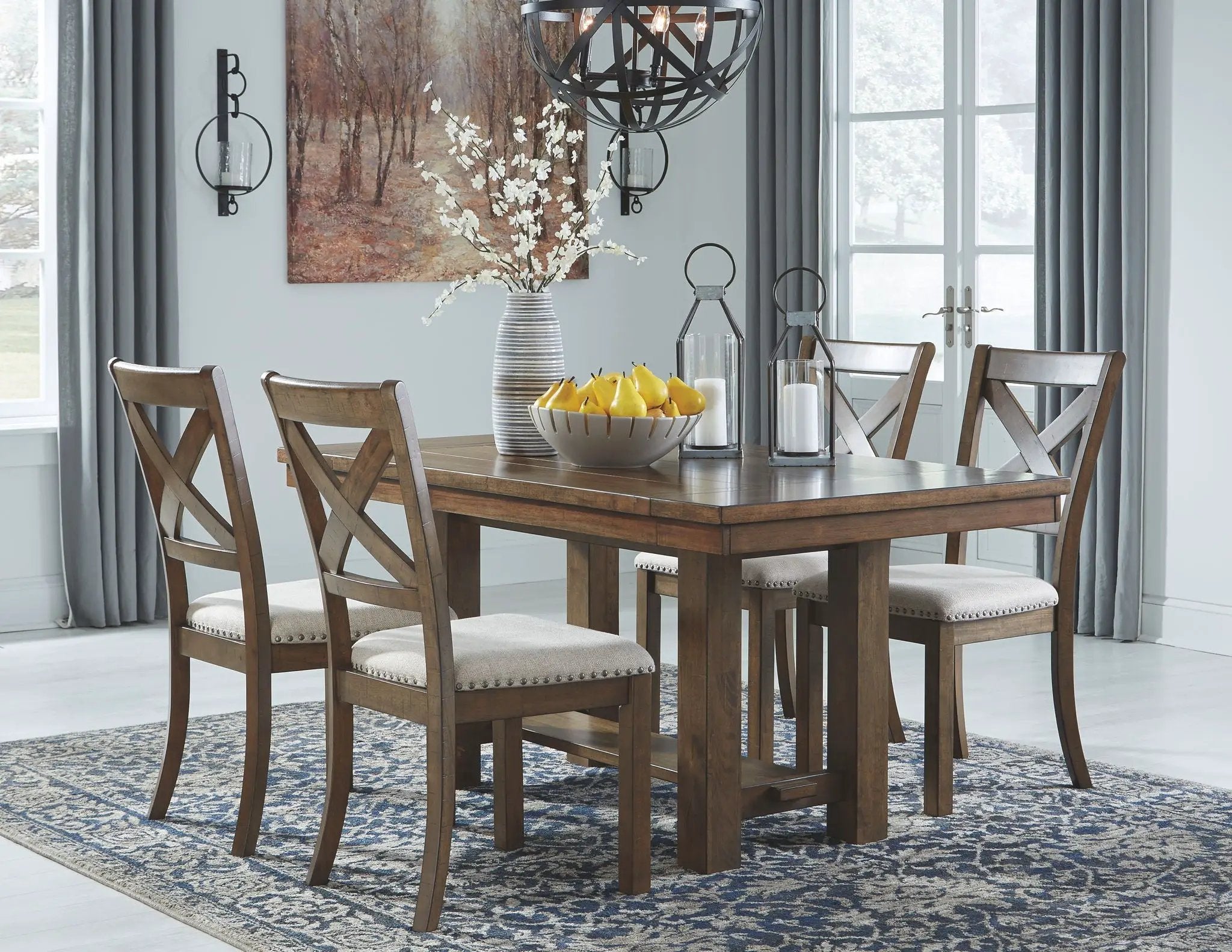 Moriville - Rectangular Dining Table Set by Unique Piece Furniture
