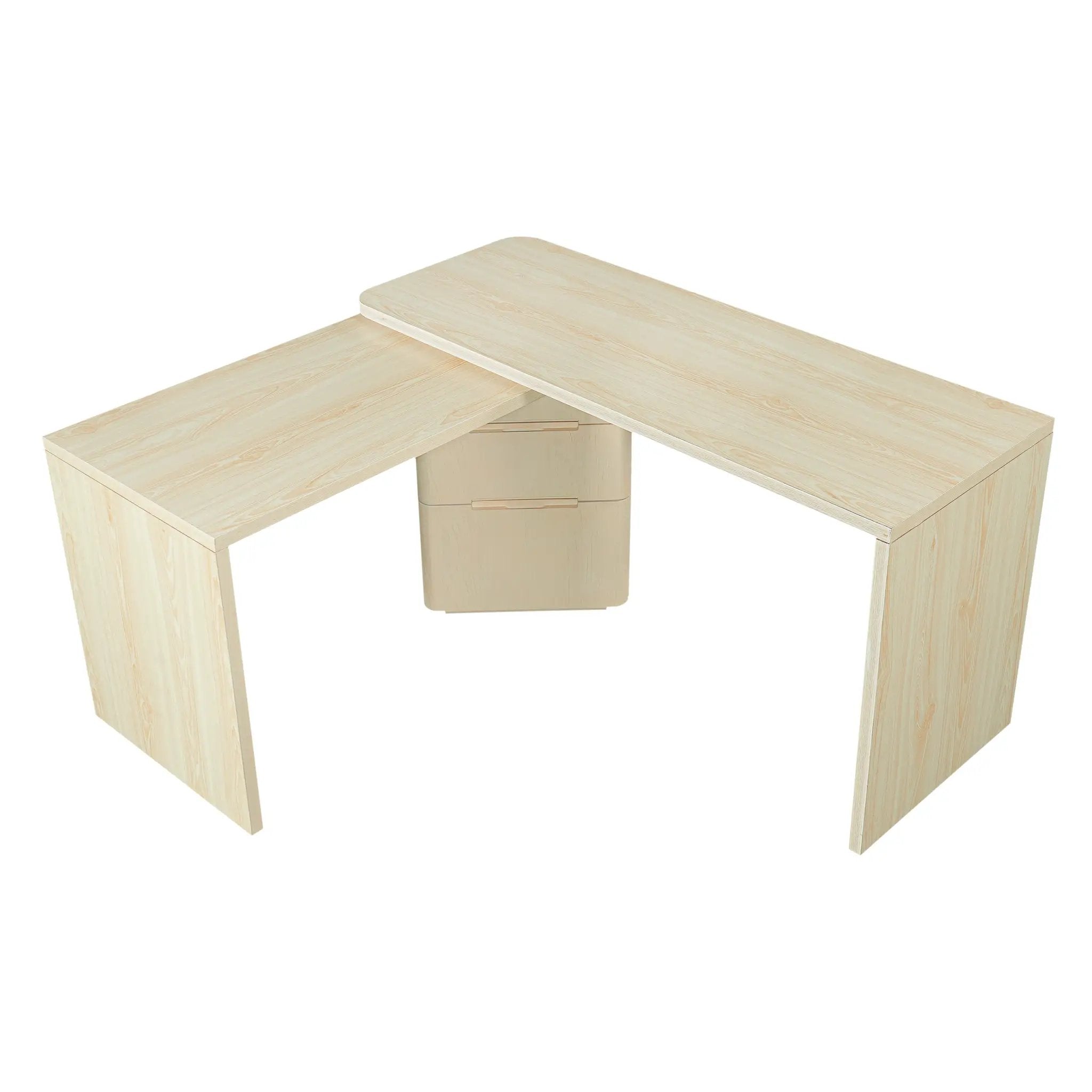 90" Modern L Shaped Desk by HouseOfZazla