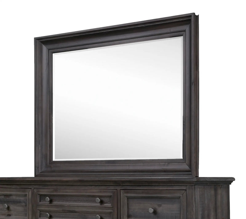 Calistoga - Mirror In Weathered Charcoal - Weathered Charcoal by Unique Piece Furniture