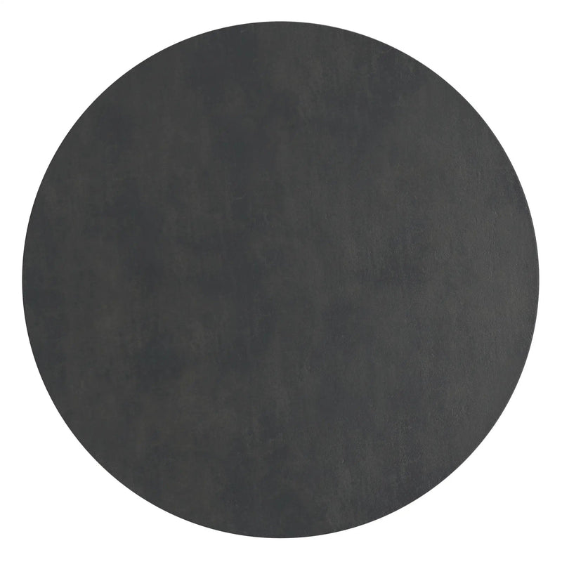 Gloria - Cast Aluminum Side Table - Black by HouseOfZazla