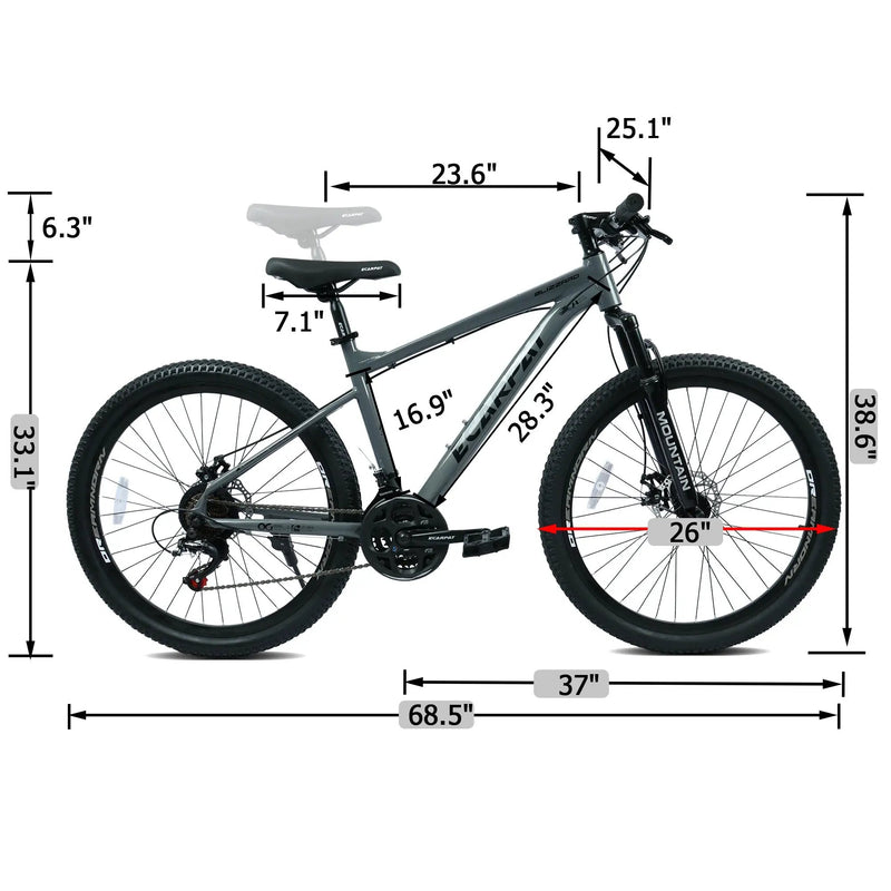 Ecarpat 26 Inch All-Terrain Mountain Bike by HouseOfZazla