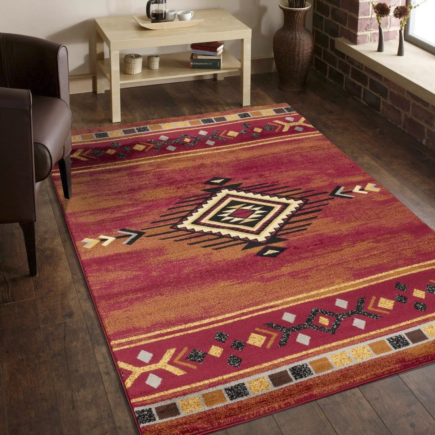 Tribes - GC_YLS4001 Southwest Area Rug by Unique Piece Furniture