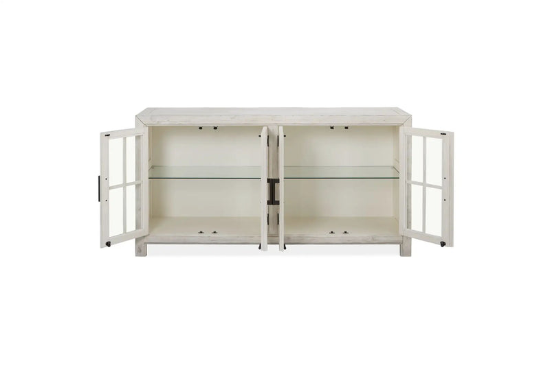 Bronwyn - Buffet Curio - Alabaster by Unique Piece Furniture