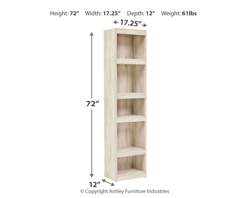 Bellaby - Pier - 4 Shelves - Whitewash by Unique Piece Furniture