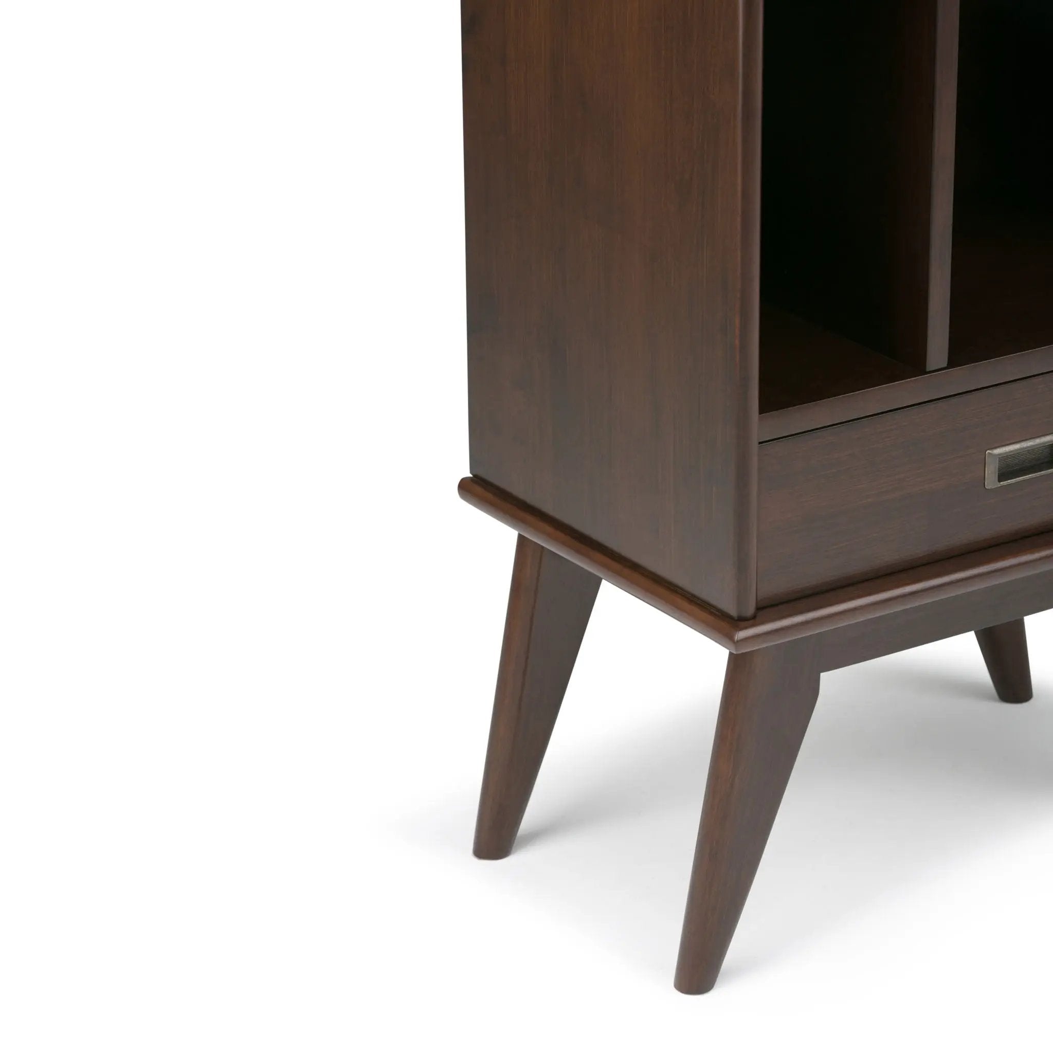 Draper - Mid Century Wide Bookcase And Storage Unit by Unique Piece Furniture