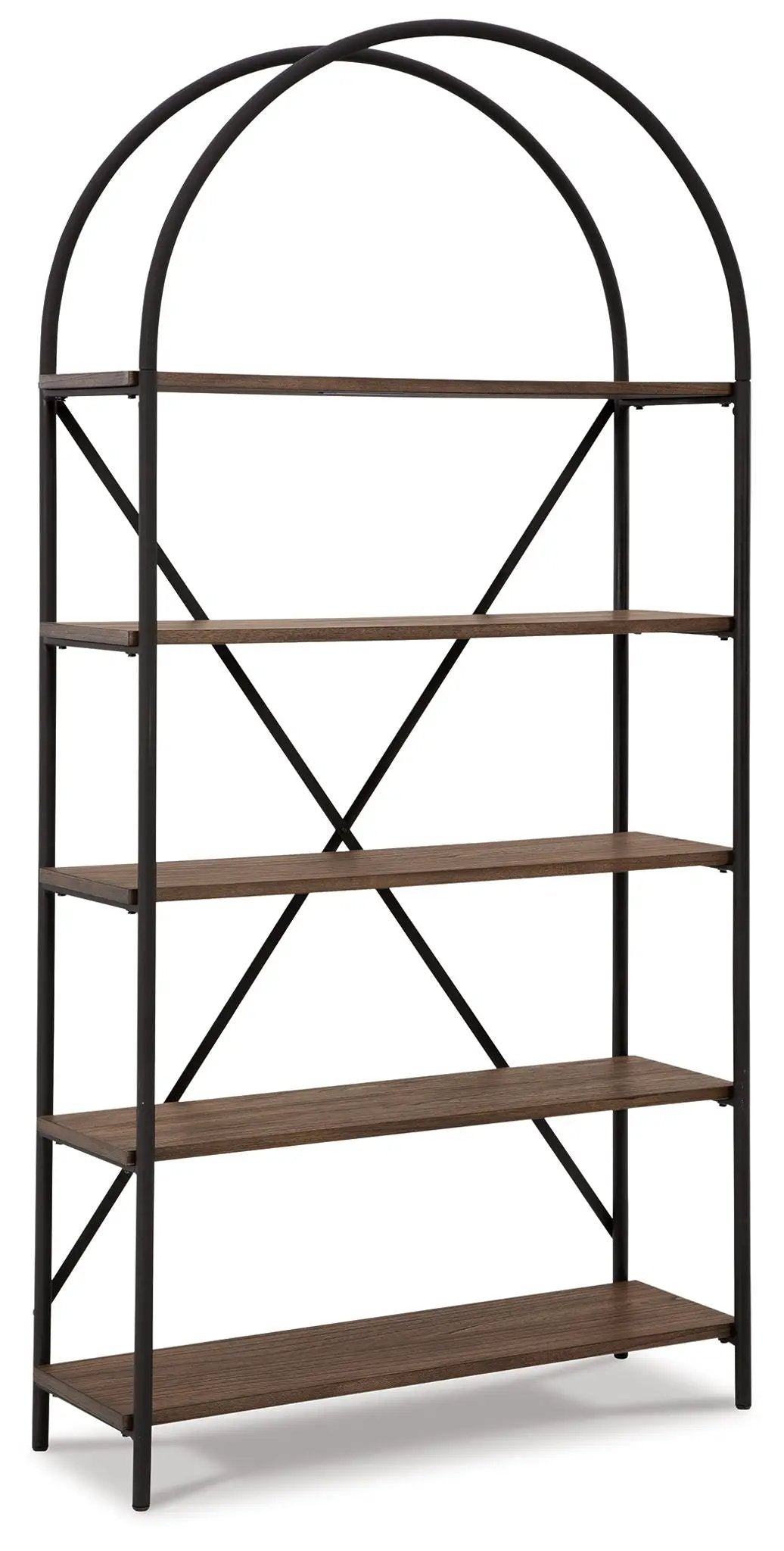 Galtbury - Bookcase - Brown / Black by Unique Piece Furniture
