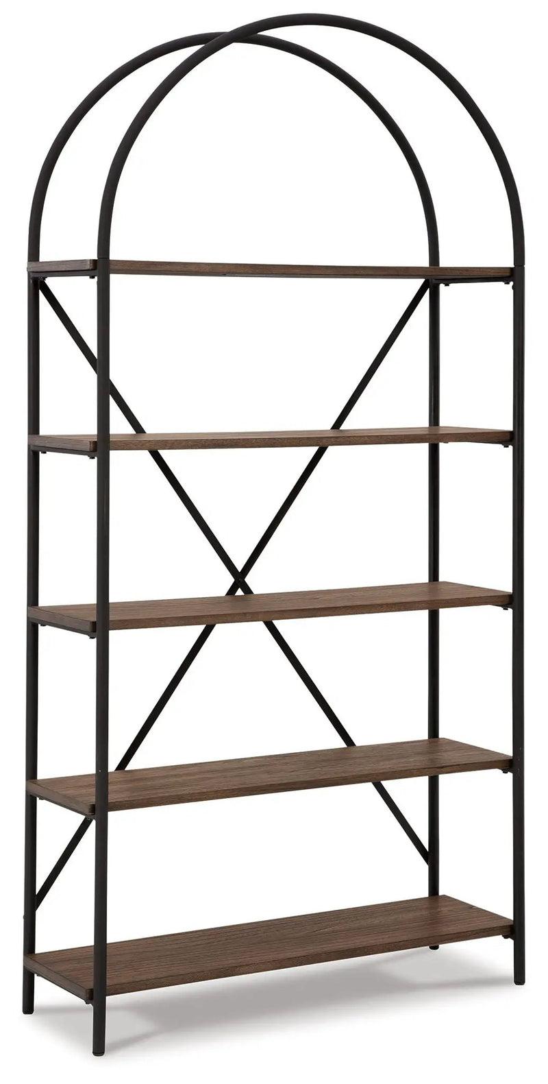 Galtbury - Bookcase - Brown / Black by Unique Piece Furniture