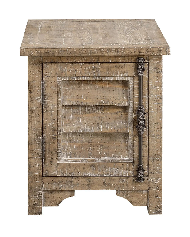 Chair Side Table - Taupe by HouseOfZazla