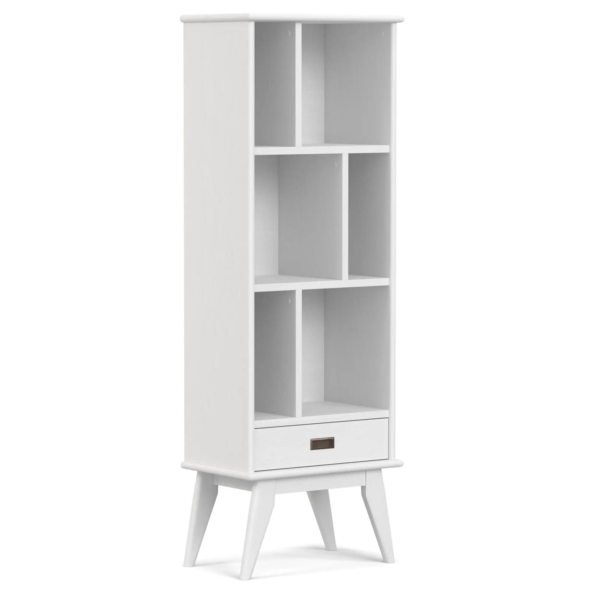Draper - Mid Century Wide Bookcase And Storage Unit by HouseOfZazla