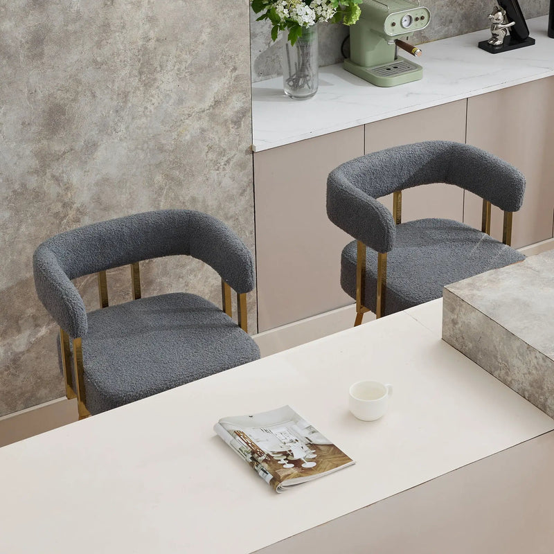 Decorative Upholstered Side Chair For Living Room (Set of 2) by Unique Piece Furniture