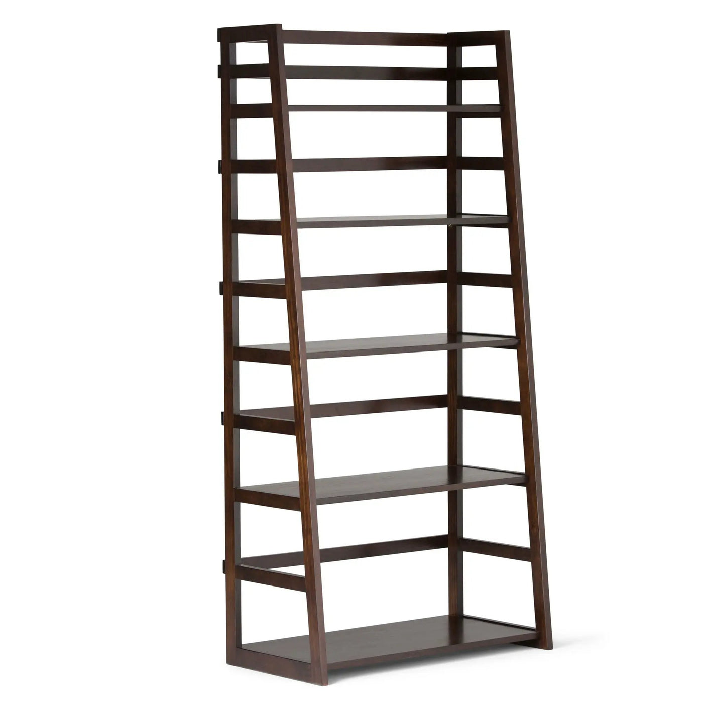 Acadian - Handcrafted Ladder Shelf Bookcase by Unique Piece Furniture