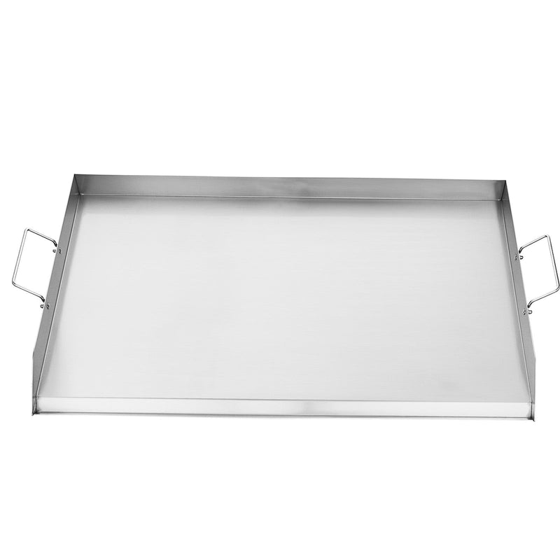 36x22 in Flat Top Griddle Stainless Steel Universal BBQ Grill Pan Cookware by HouseOfZazla
