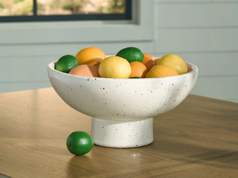 Dallinworth - Bowl - White / Black by Unique Piece Furniture