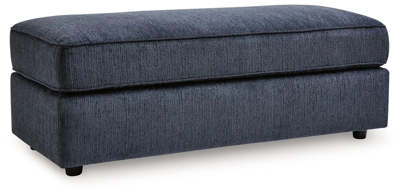 Albar Place - Oversized Accent Ottoman - Cobalt by Unique Piece Furniture