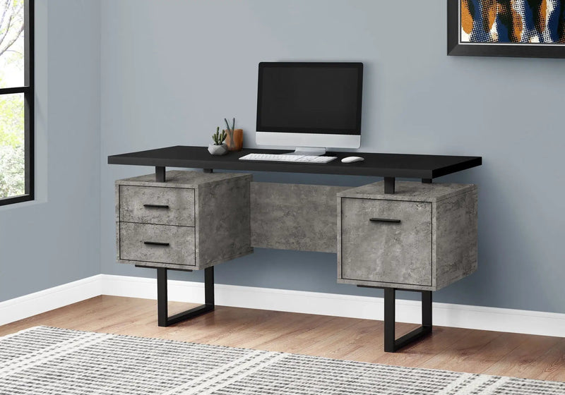 Computer Desk For Home Office With Storage Drawers by HouseOfZazla